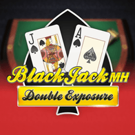 Blackjack Double Exposure game screenshot
